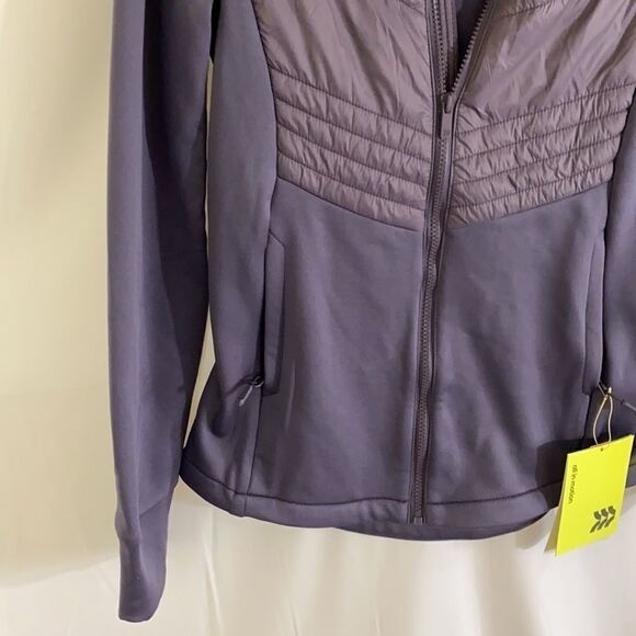 All in motion Hybrid Puffer Jacket Purple - Picture 4 of 6